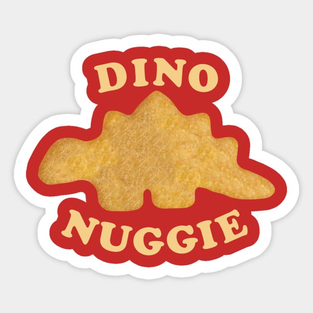 Dino Nuggie Sticker by BuzzBenson